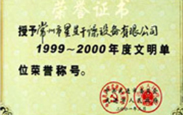 Certificate of Honour of a Civilised Unit