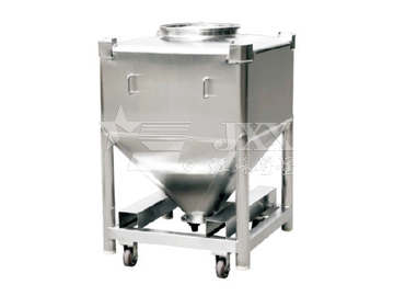 Lifting type mixing hopper