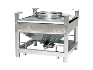 Square tablet hopper