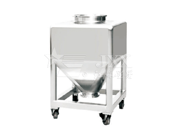 Square transfer hopper